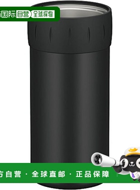 日本直邮THERMOS 500ml保冷杯子胶环 黑色 JCB 500 BK膳魔师