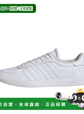 日本直邮adidas-adidas breaknet Sleek IH5418女性运动鞋：白色I