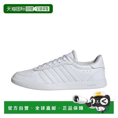 日本直邮adidas-adidas breaknet Sleek IH5418女性运动鞋：白色I