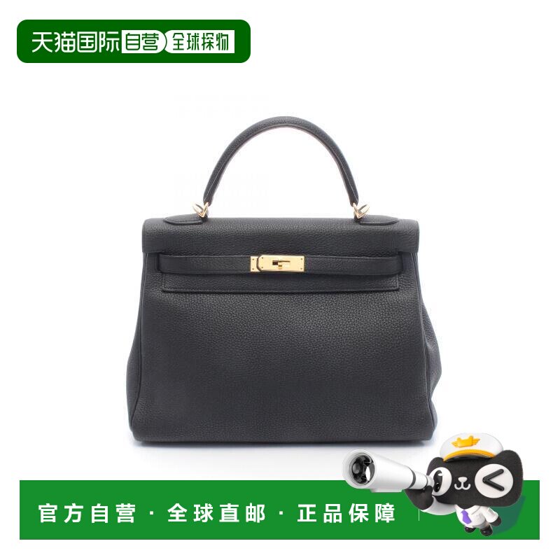 1h可退 日本直邮中古Hermes爱马仕女包A级95新Handbag手包牛皮手