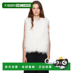 SALOMON YVES 女士 白色 Feather 1h可退 Cropped 香港直邮潮奢