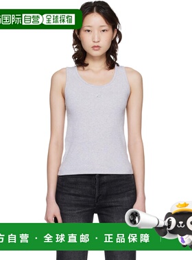 1h可退 香港直邮潮奢 MAISON KITSUNE 女士 灰色 Baby Fox Ribbed