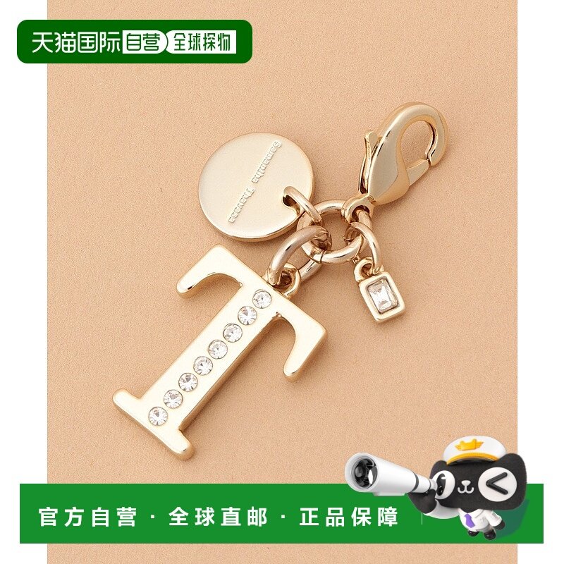日本直邮Samantha Thavasa VISION SIMPLE CHARM 拉链字母挂饰
