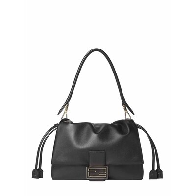 香港直邮FENDI 女士手提包 8BR833AQ0DF0KUR SS2026 黑色 Medium