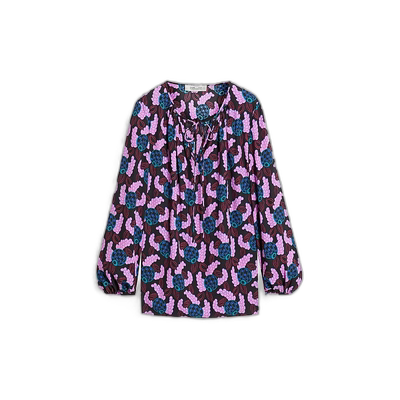 1h可退 【美国直邮】diane von furstenberg 女士 衬衫泡泡袖