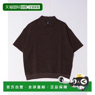 Polo领休闲衬衫 1h可退 仿麻质感 NUMBER男装 可搭 日本直邮BACK