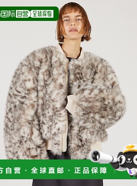 1h可退 日本直邮PRANK PROJECT 女装 可双面穿仿毛领MA-1短款飞行