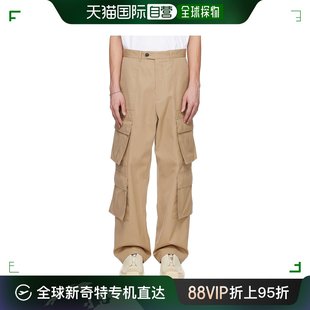 香港直邮潮奢 驼色 男士 LOWNN LCP 工装 裤 Wide SS24 Leg M25101