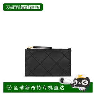 女士卡包 1526020001 Leathe 黑色 香港直邮TORY 1h可退 BURCH