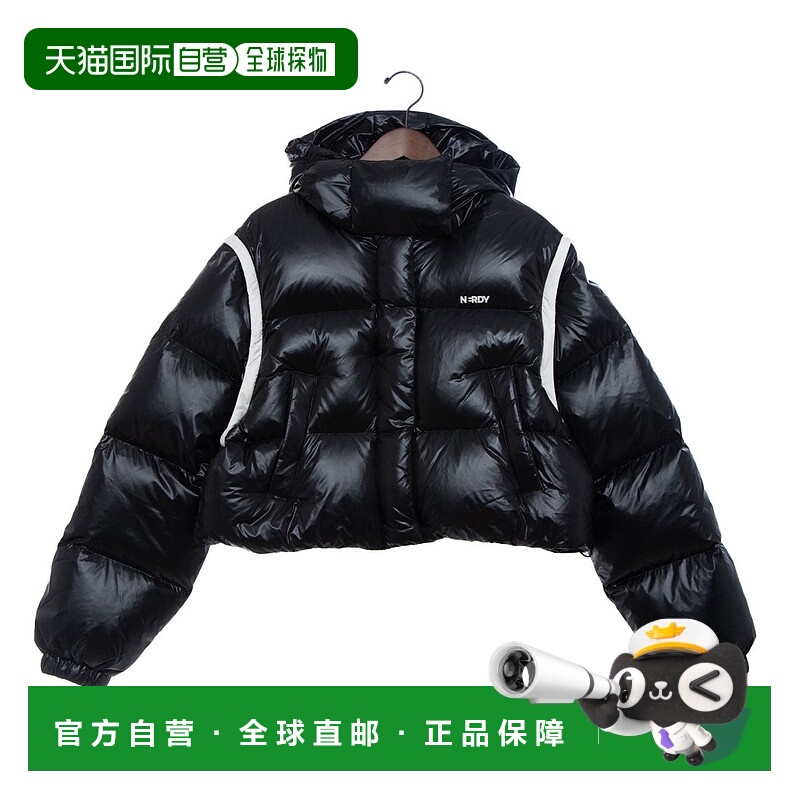 日本直邮NERDY 可拆卸袖光泽感羽绒服 [NE8621EW00568]