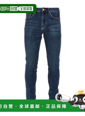 香港直邮Emporio Armani 腰带袢牛仔裤 EM000121AF17810阿玛尼