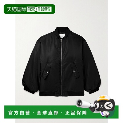 1h可退 香港直邮The Frankie Shop 男士 Astra 缎面斜纹布短夹克