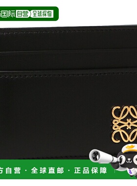 日本直邮LOEWE 卡片夹 Anagram Puffer 黑色 女士 LOEWE C821322X