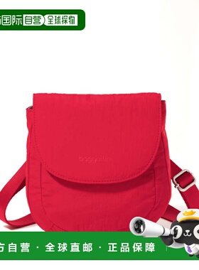 自营baggallini Women's Swift Flap Mini Crossbody - b- lite s