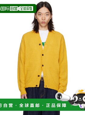 1h可退 香港直邮潮奢 vowels 男士 黄色开衫 KW04810 yellow黄色