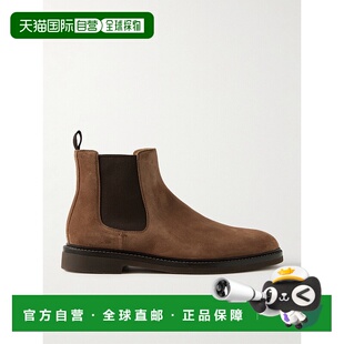 1h可退 Brunello Cucinelli 布内罗 古奇拉利 男士 圆头切尔西靴