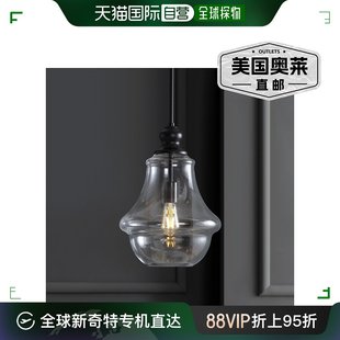 美国奥莱 LED 可调节金属 jonathan 直发 吊灯 玻璃 yAdam