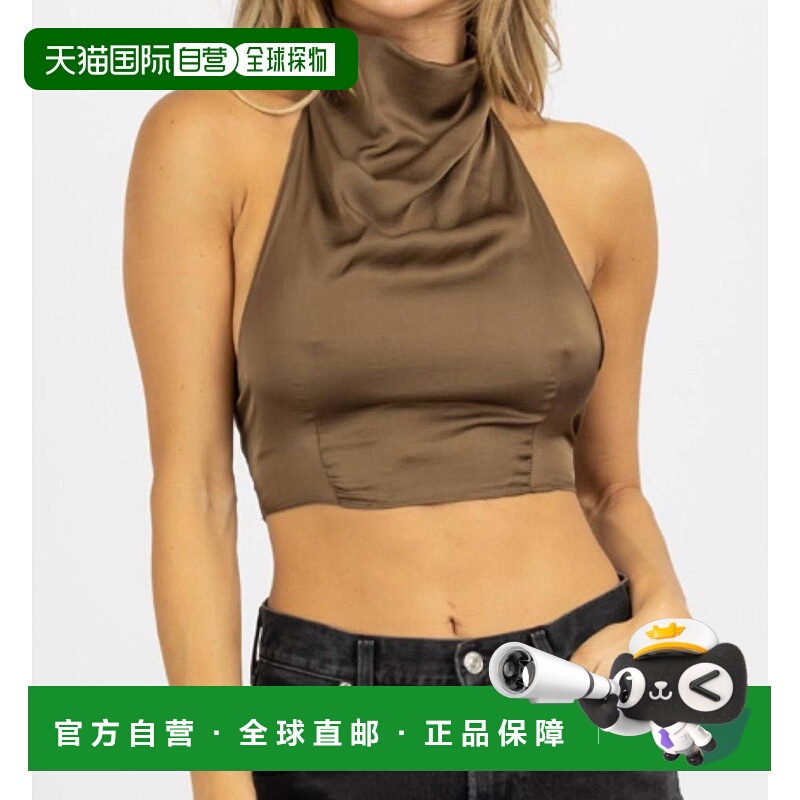 1h可退 【美国直邮】OLIVACEOUS女士背心吊带无袖紧身舒适透气休
