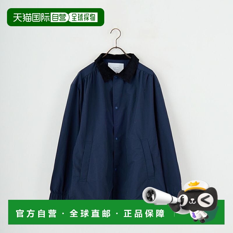 1h可退 日本直邮have a good day 男装 宽松A线 仿灯芯绒领尼龙教