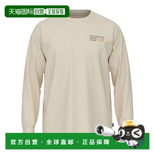男装 balance 宽松版 型长袖 左胸刺绣logo 1h可退 T恤 日本直邮New