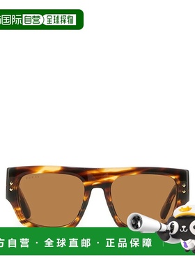 香港直邮GUCCI 男士太阳镜 733376J07402323 SS2024 花色 SQUARE