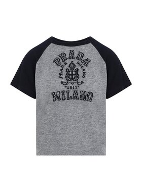 PRADA 女士针织毛衣 P24N2C16M0SOOOF0MZQ SS2025 灰色