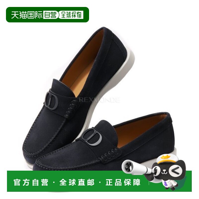 韩国直邮Dior 3LO169ZSI 530 迪奥牛皮一脚蹬乐福鞋