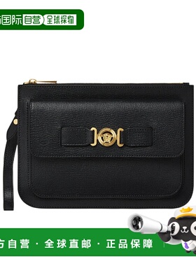 香港直邮Versace 徽标手拿包 10161141A105441B00V范思哲单肩包