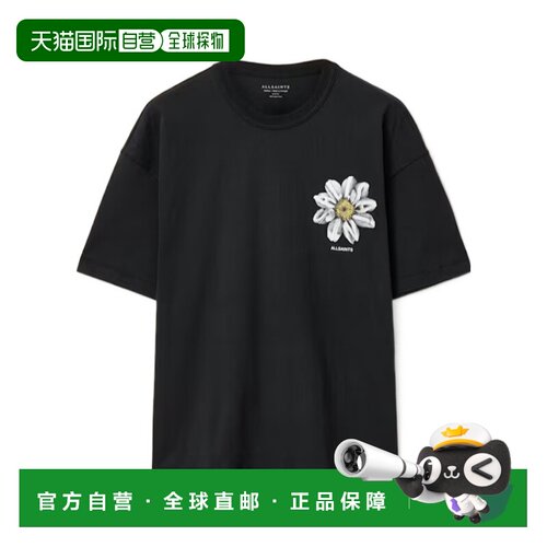 香港直邮ALL SAINTS 男士T恤 M062PEWASHEDBLACK SS2026短袖