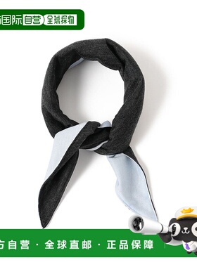 1h可退 日本直邮fifi Collection 女装 全羊毛 双面三角围巾 简约