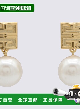 香港直邮GIVENCHY 女士耳饰 BF10VYF03U119 SS2025 白色 GIVENCHY