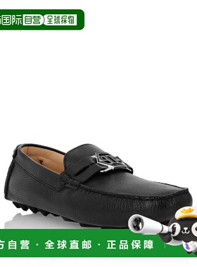 自营philipp pleinDriver Moccasin - black 美国奥莱直发男鞋