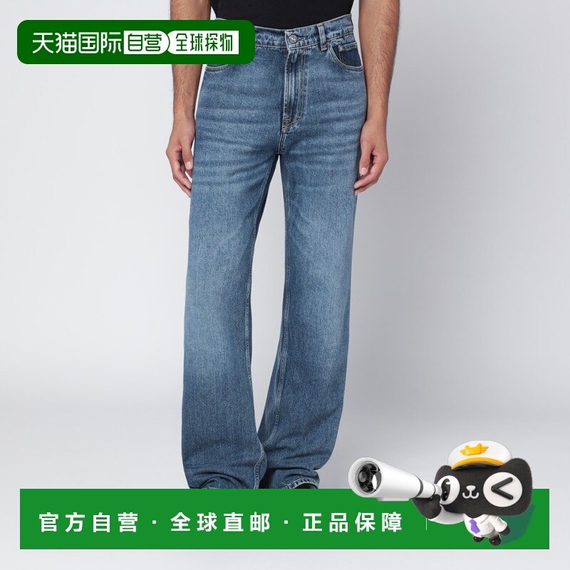 1h可退 香港直邮Our Legacy 男士 Carlson 剪短蓝色牛仔裤 M4255R,男装,牛仔裤,淘宝优惠券,粉丝福利购,淘宝优惠卷