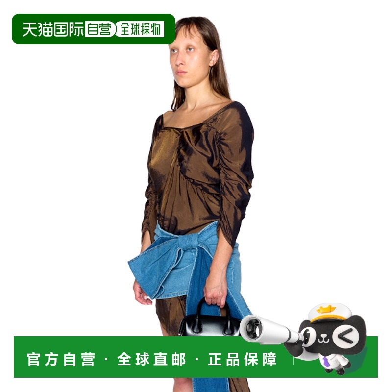 韩国直邮OSOI女士通用款女包BOAT MINI [BLACK] 8809892690410
