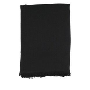 GUCCI 男士围巾 8094994G9301000 AW2025 黑色 SCIARPE & FOULARD