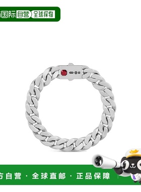 香港直邮CELINE 男士手链手镯 461IG6SSG36RD SS2025 银色 Les Po