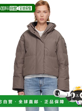 1h可退 香港直邮Canada Goose 加拿大鹅 女士 灰褐色 Grandview C