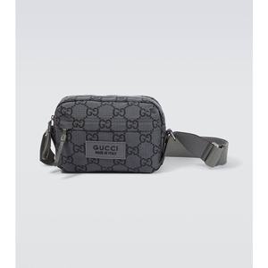 潮奢 Gucci男士GG Medium crossbody bag斜挎包