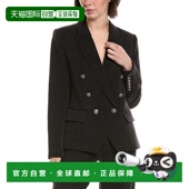 AGENCE Blazer Kenzie 自营L Double Breasted black 美国奥莱