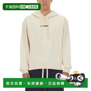 Sander 徽标连帽卫衣 吉尔 男士 J47GU0002J200 桑达 香港直邮Jil