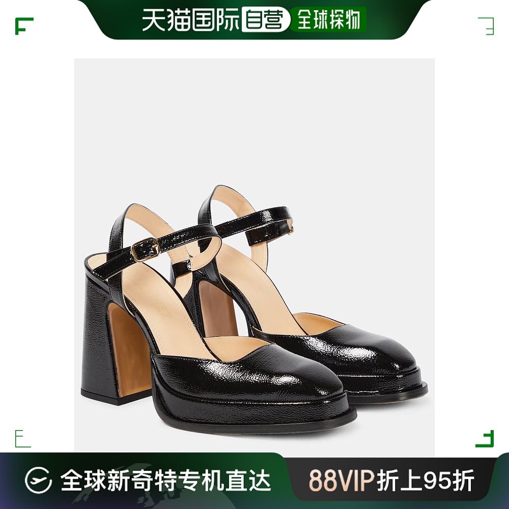 香港直邮潮奢 Souliers Martinez女士 Malasana漆皮浅口鞋 0036