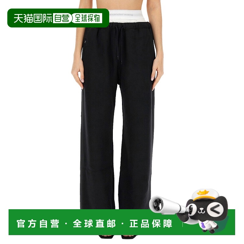 香港直邮Alexander Wang 亚历山大 王T系列 女士 徽标四角裤 4CC1