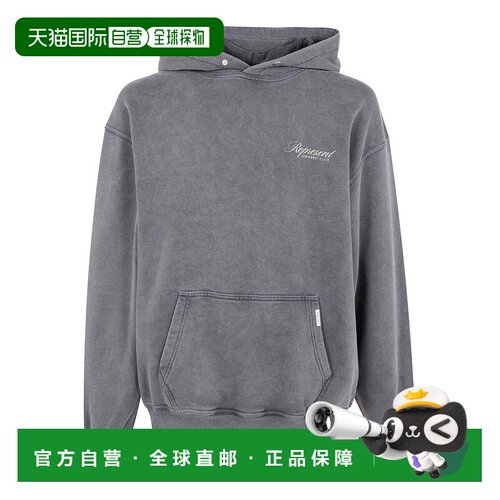 1h可退 欧洲直邮Represent 男士卫衣 OCM41200VINTAGE AW2025 灰