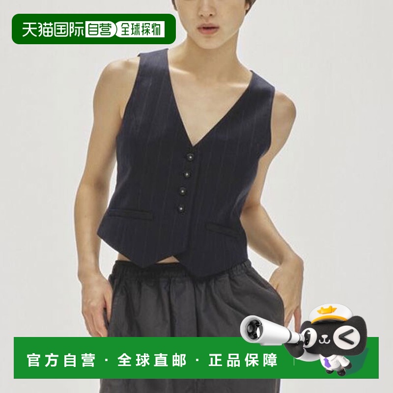 日本直邮TODAYFUL 2025春夏外套 条纹紧身背心 条纹紧身背心 背心