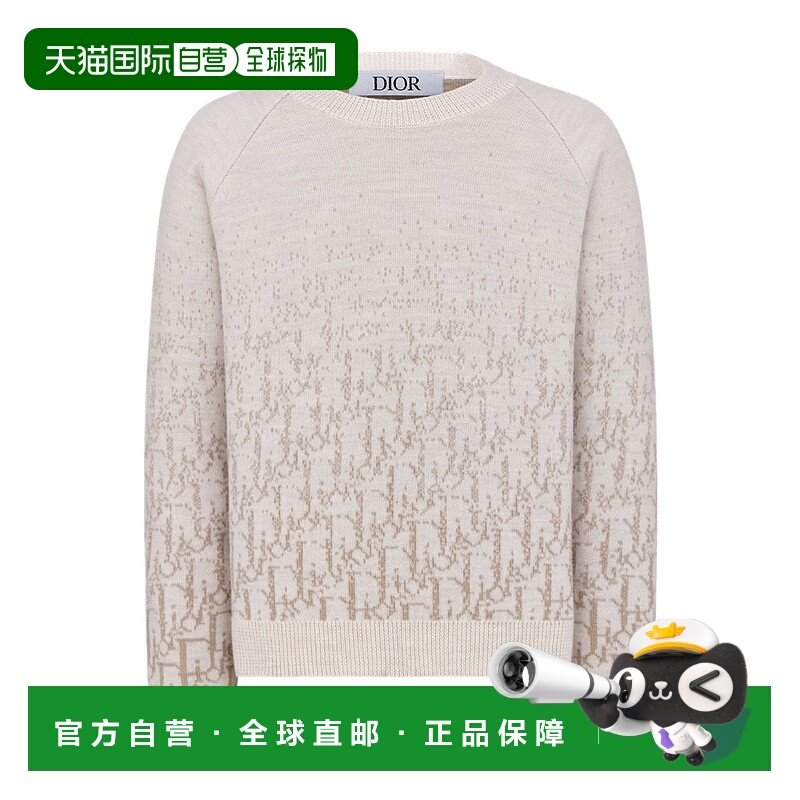 香港直邮Dior 圆领长袖毛衣 5SBM24PULE迪奥