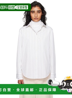 1h可退 香港直邮潮奢 MaxMara 麦斯玛拉 女士 白色 & 海军蓝 Effi