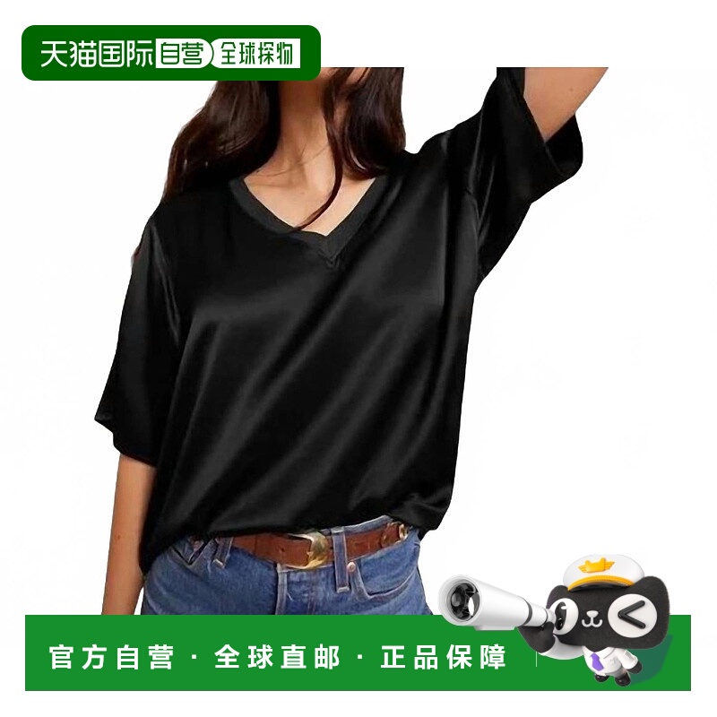 自营nation ltdBennie Oversized Tee In Black - black 美国奥莱