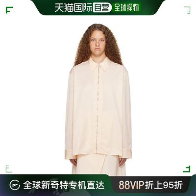 香港直邮潮奢 Studio Nicholson 女士 灰白色 Dian 衬衫 DIANSNW1