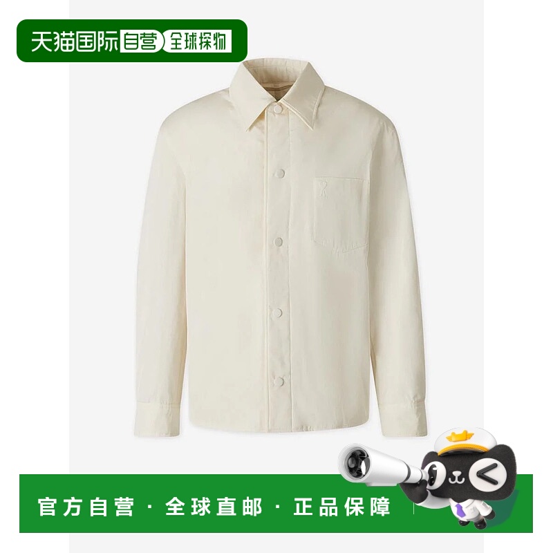 香港直邮AMI PARIS男士夹克HJK829PL0039185IVOIRE