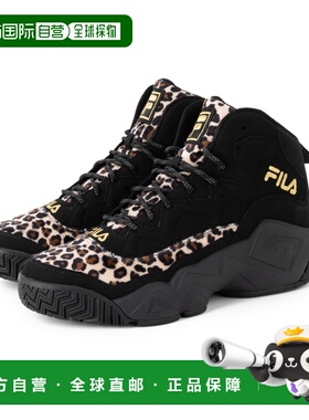 日本直邮FILA MB LEOPARD / MB LEOPARD / 高帮篮球鞋（黑色/豹纹